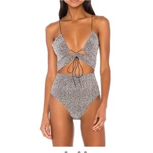 For Love and Lemons Constance Sparkle Bodysuit